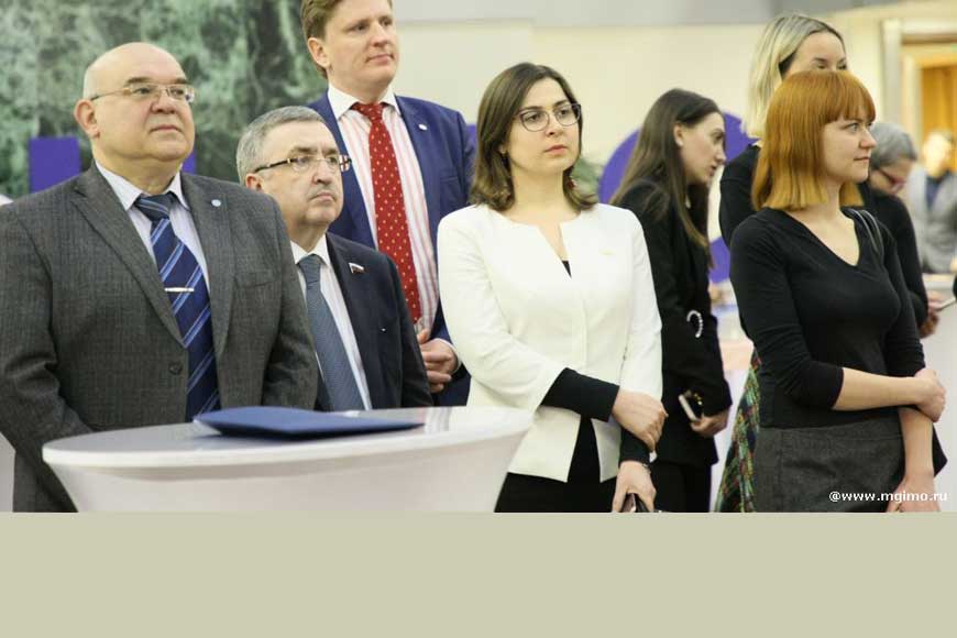 Исполнительный директор ВЭС ВКС принял участие в открытии выставки в МГИМО по случаю 40-летия Венского международного центра ООН