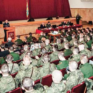 Военно-научные и научно-практические конференции позволяют совершенствовать процесс обучения