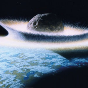 На всём протяжении своей истории Земля пережила много столкновений с астероидами, но тщательное планирование поможет нам справиться с ними в будущем. Авторское право: Дон Дэвис/НАСА