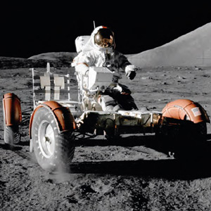 Финансовые вложения в программу посадки на Луну Apollo простимулировали экономику на Земле. Credit: NASA