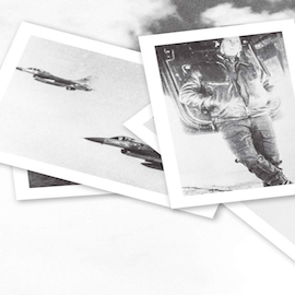 Фотографии из личного архива В.П. Михайлова, сделанные военными летчиками во время боевых вылетов