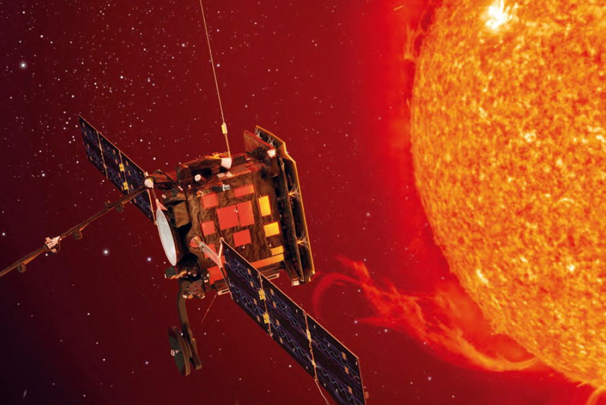 Solar Orbiter подлетит к Солнцу ближе, чем какой-либо из ранее запущенных космических кораблей. Credit: ESA