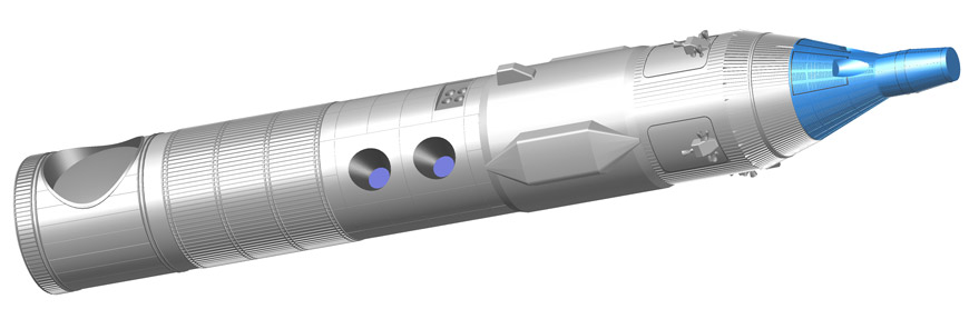 Рис. 3. Американская станция MOL