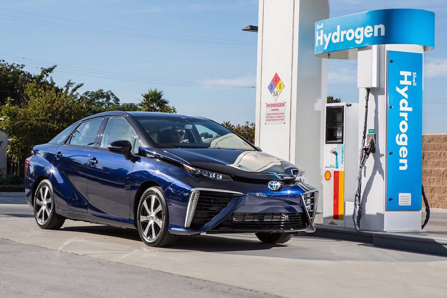 Рис. 2. Toyota Mirai – современный водородный автомобиль