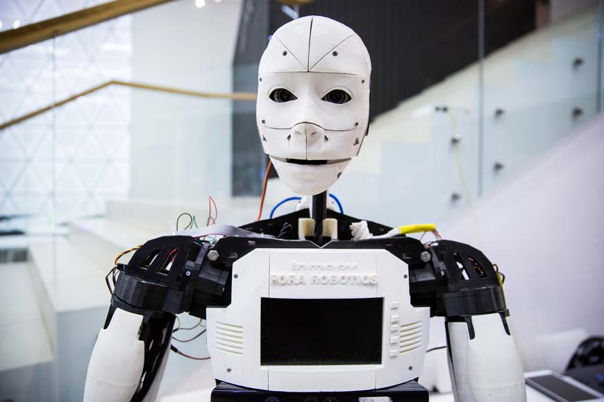 Робот отечественной компании Alfa robotics