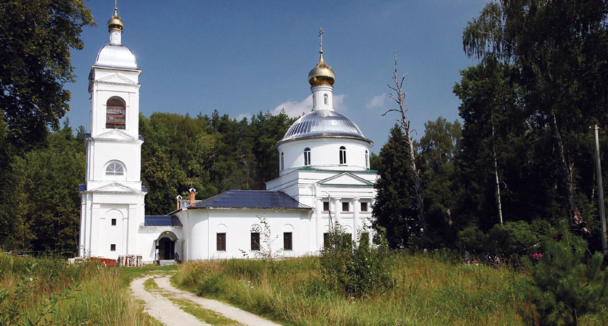 Андреевский храм в деревне Новоселово, ставший «православно-космическим»