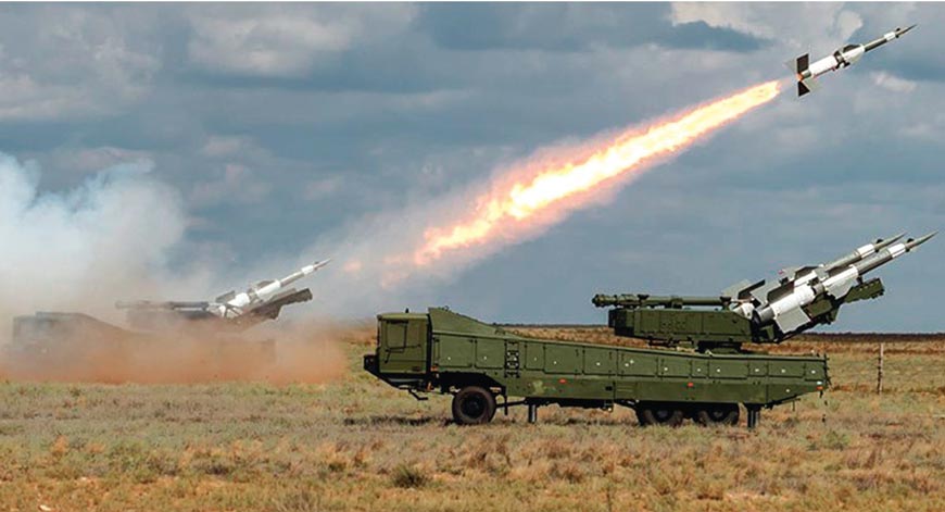 Полигон Ашулук (Астрахань). Запуск ракеты системы С-125 «Печора»