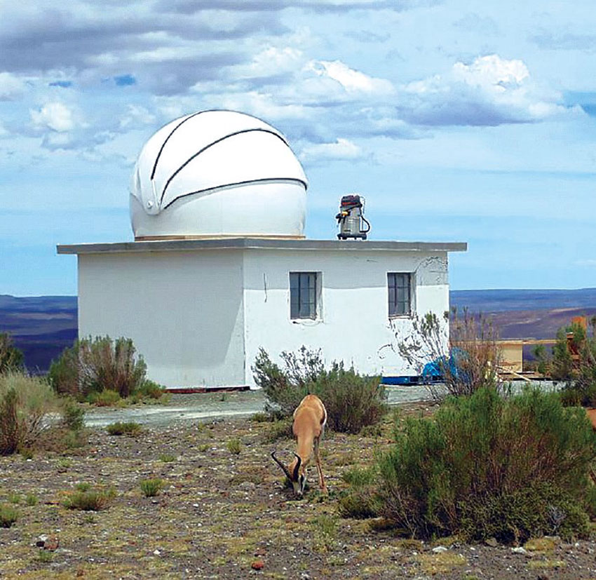 Новый телескоп МАСТЕР установлен в горах Южной Америки. Июнь 2016 г.